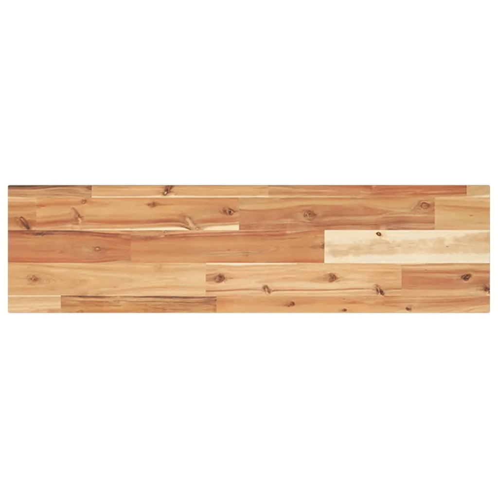 Ripiano a Parete 100x20x2cm Legno Massello Acacia Rifinito Olio 3279507
