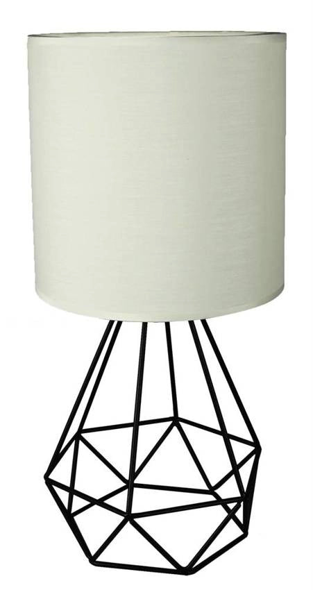 Lampada da tavolo Candellux GRAF 41-62925 nera E27
