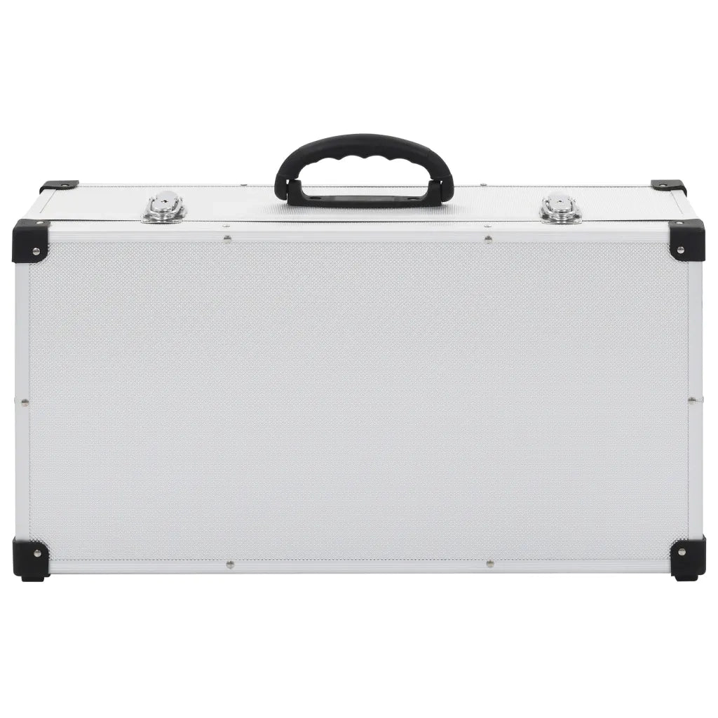 Custodia CD per 80 CD in Alluminio ABS Argento CFW5477041
