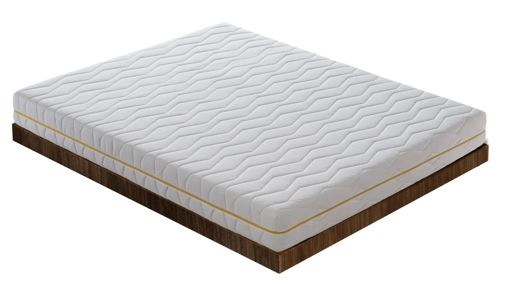 Materasso Singolo 90x190 Memory Foam - Alto 20 cm - Sfoderabile - Rigidità H3 - Memory Massaggiante