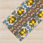 Tappeto Cucina Antiscivolo Made in Italy Passatoia Antimacchia Multiuso Corridoio Soggiorno Lavabile in Lavatrice - 50x200 - 164Lemonade