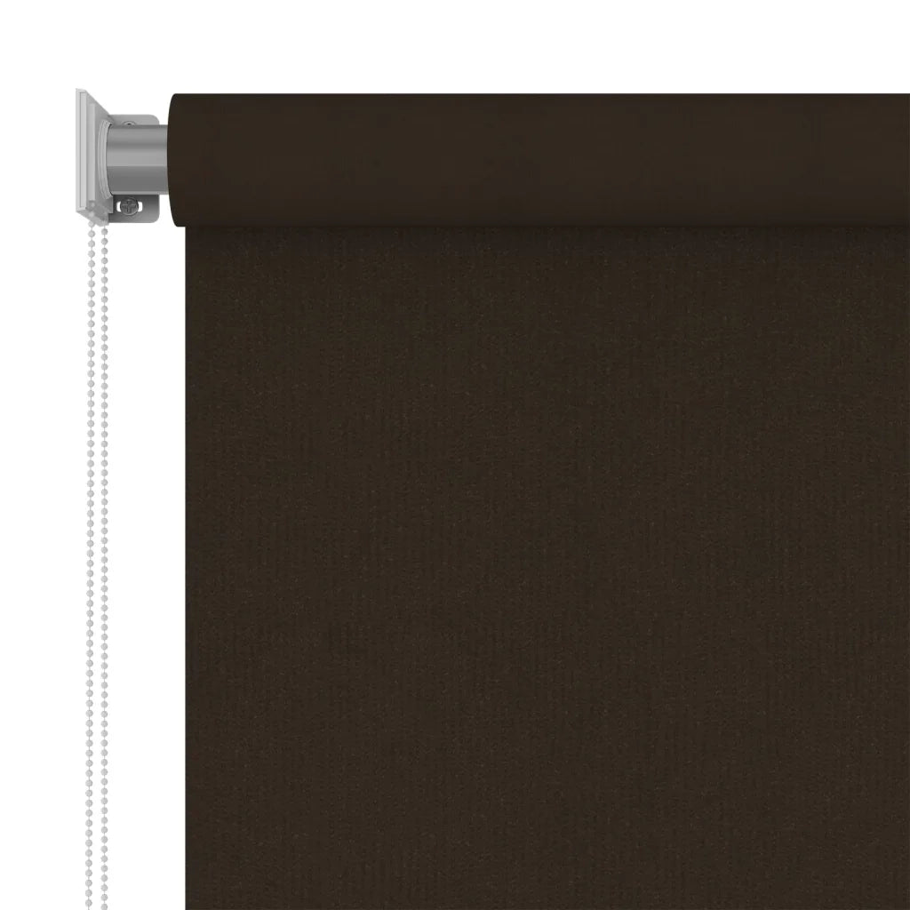Tenda a Rullo per Esterni 120x140 cm Marrone 312968