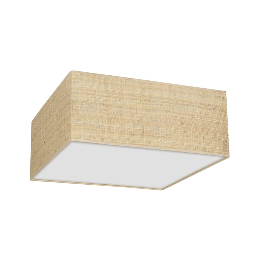 Plafoniera Marshall Milagro rattan marrone 50cm 3xE27