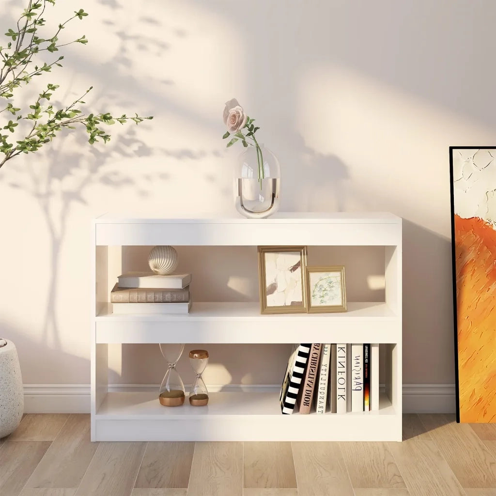 Divisorio-Paravento Bianco 100x30x72 cm