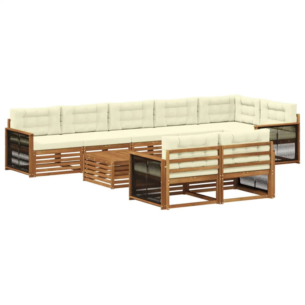 Set di divani da esterno con cuscino 9 pcs 3383533