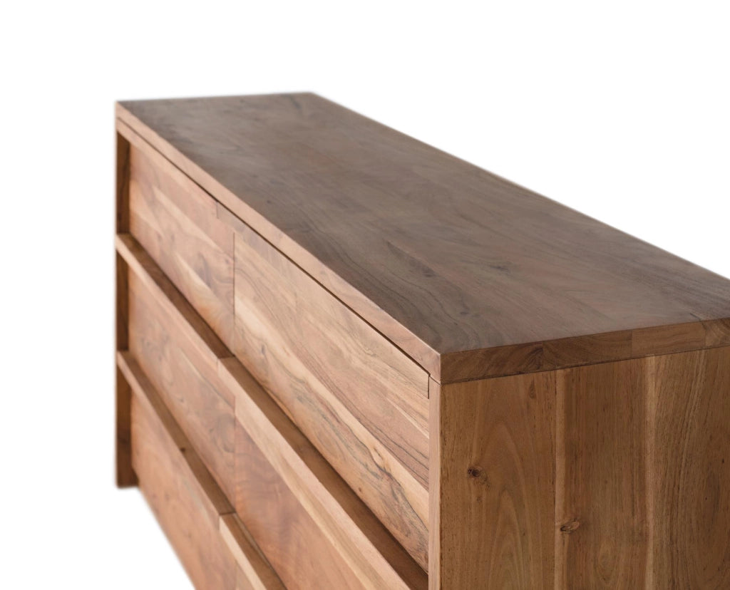 Credenza in massello di acacia 