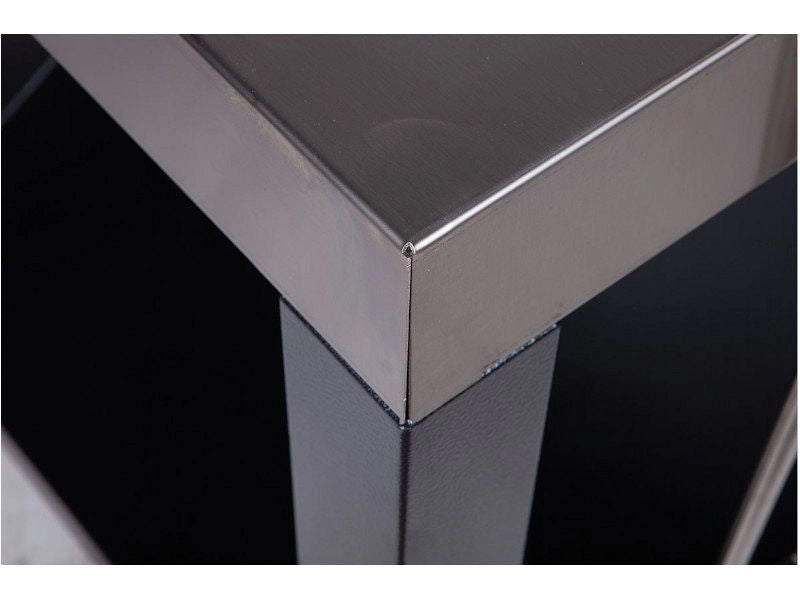 Carrelli e supporti multiuso con piano in acciaio inox Rossofuoco - Carrello cucina multiuso modulare