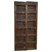 Porta in legno fatta a mano 99x7x211h cm