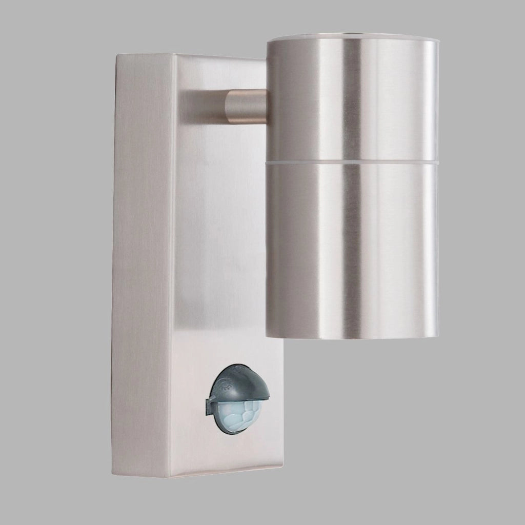 Applique Moderna Metro Acciaio Cromo 1 Luce Gu10