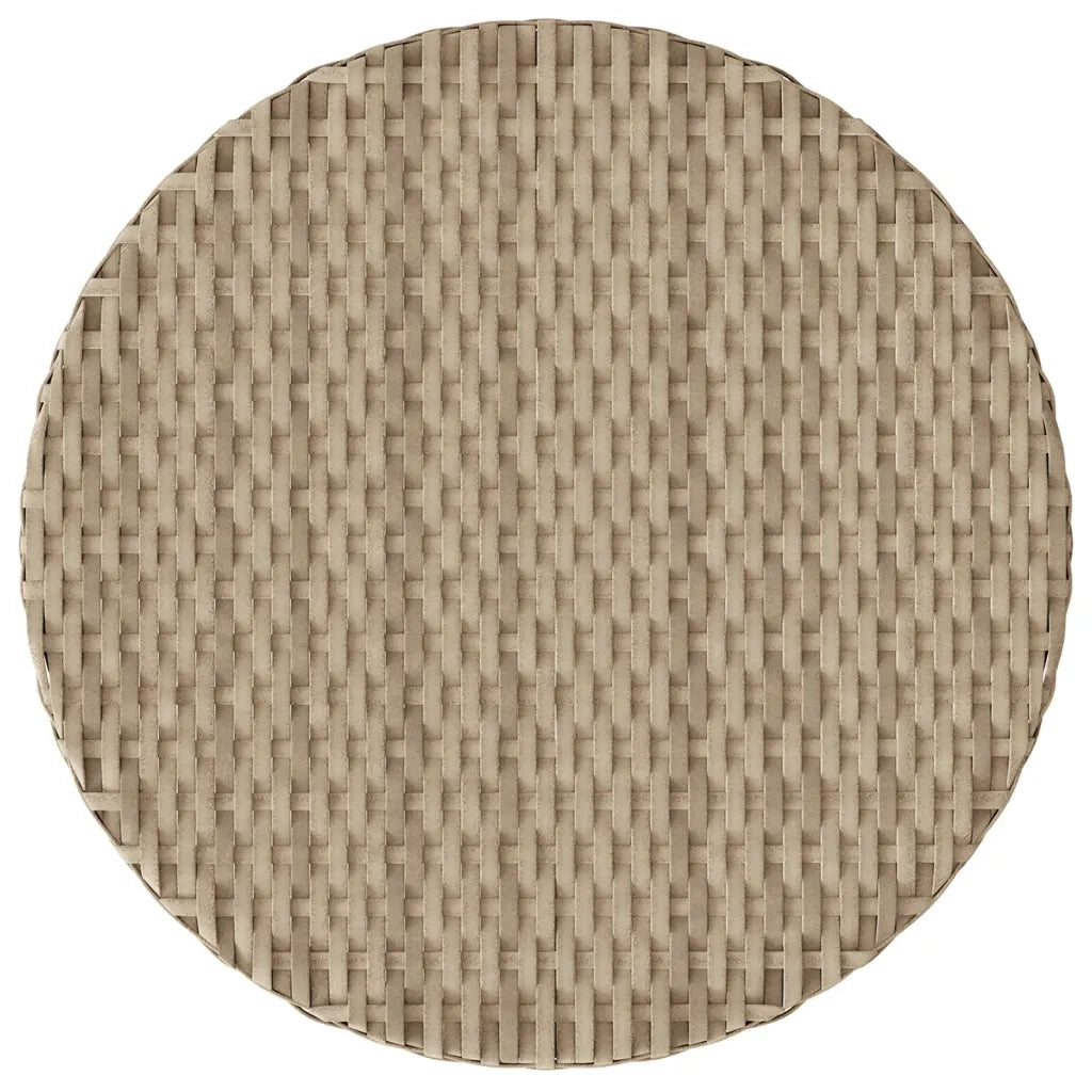 Set da Bistrò 3 pz con Cuscini Beige Misto in Polyrattan 365205