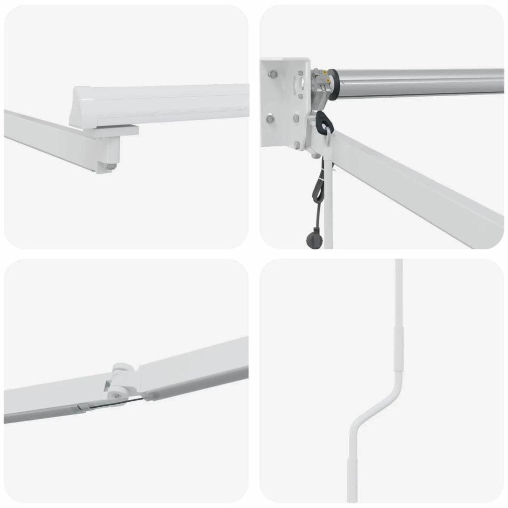 Struttura della tenda elettrica retrattile Bianco 2,5 x 2 m 42024227
