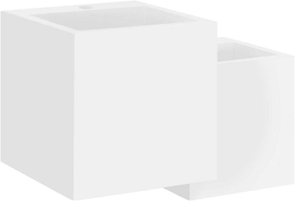 ZMH Applique G9 Lampada in gesso bianco per camera da letto corridoio scale