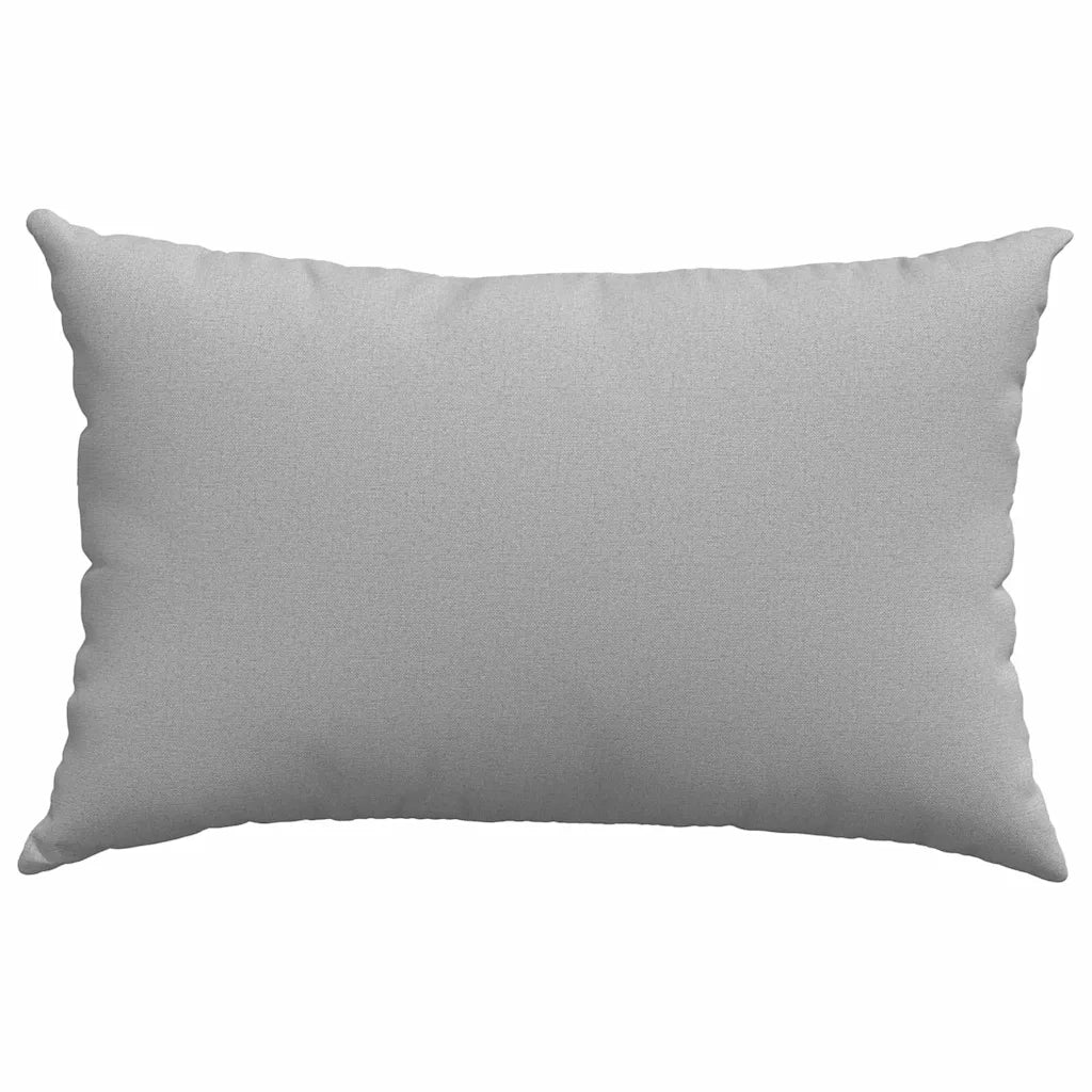Cuscini da Divano 2 pcs Grigio Nuvola 60 x 40 cm Tessuto 42013666