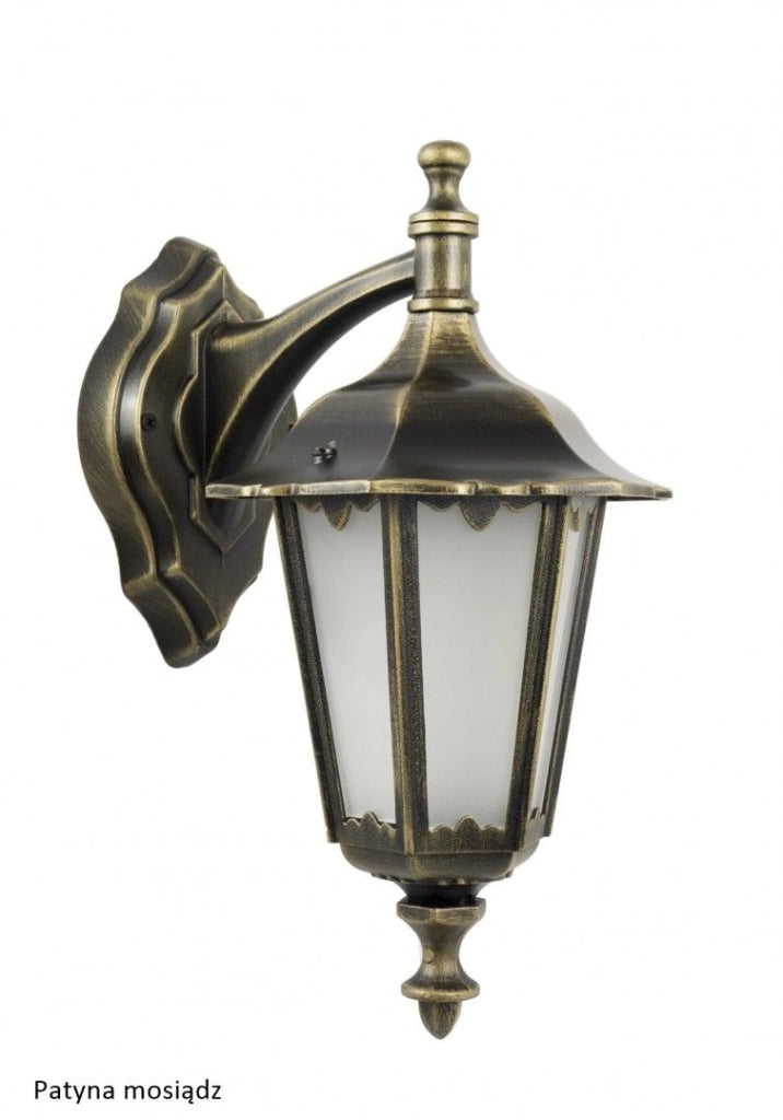 Applique esterno Retro nero 1 luce E27 IP43 SU-MA K3012