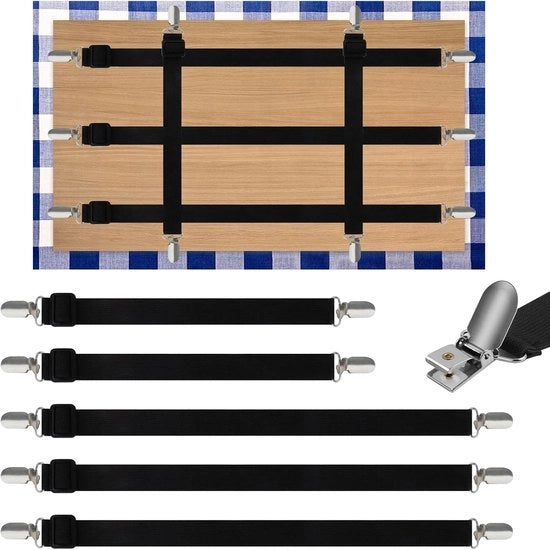 Viti per tavolo per esterno - Flessibili e resistenti - 5 pezzi