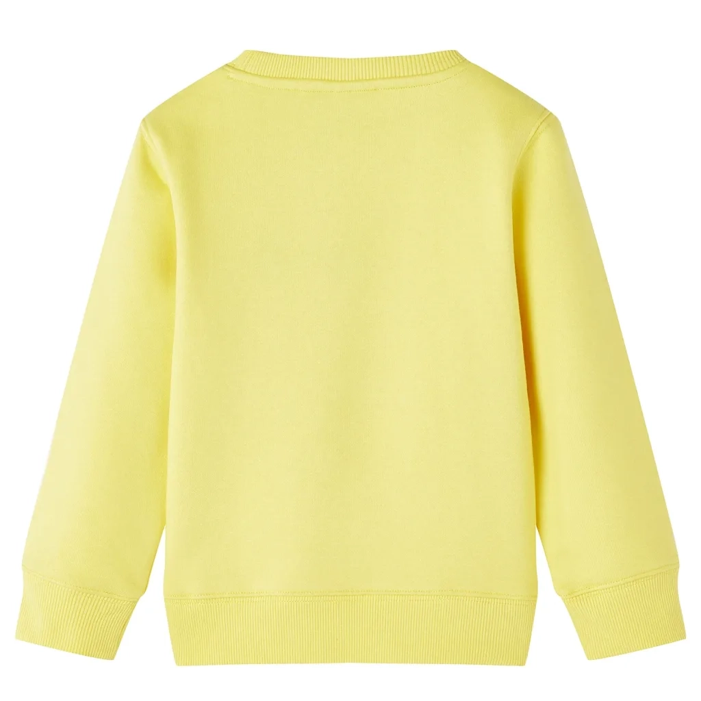 Felpa da Bambino Giallo Chiaro 116