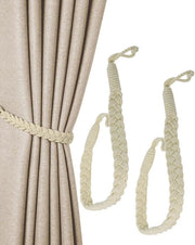 Embrassi decorativi per tende - Henneptouw a spirale - Maniglie decorative per tende a mano con magneti