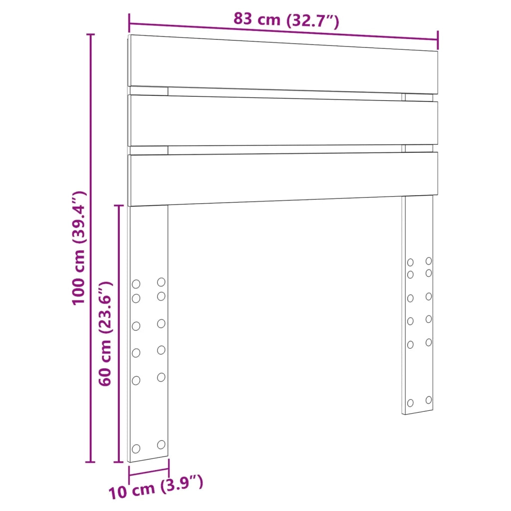 Testiera Legno vecchio Legno multistrato 888243