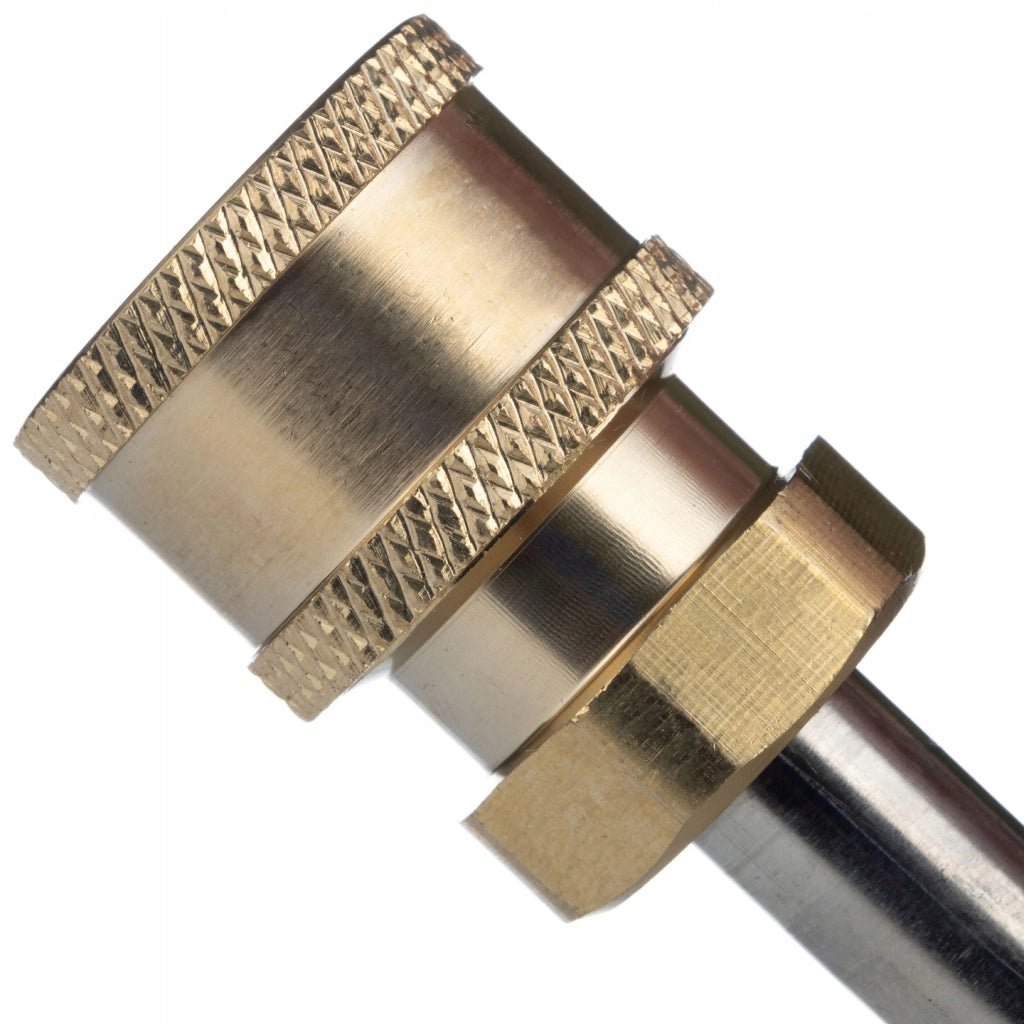Prolunga Femmina QRC-EasyLock TR22F – Compatibile con Kärcher EASY!Lock | Ottone e Acciaio