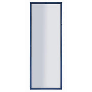 Specchio Da Muro Berlino Blu cm 55x2x150 (misura Specchio cm 49x143,5)