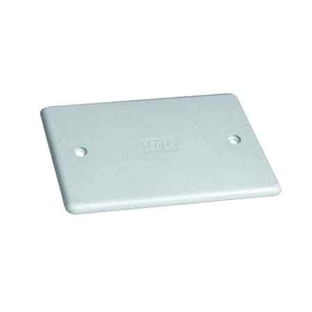 COPERCHIO PER CASSETTA PORTA APPARECCHI 3 moduli 113x74 mm