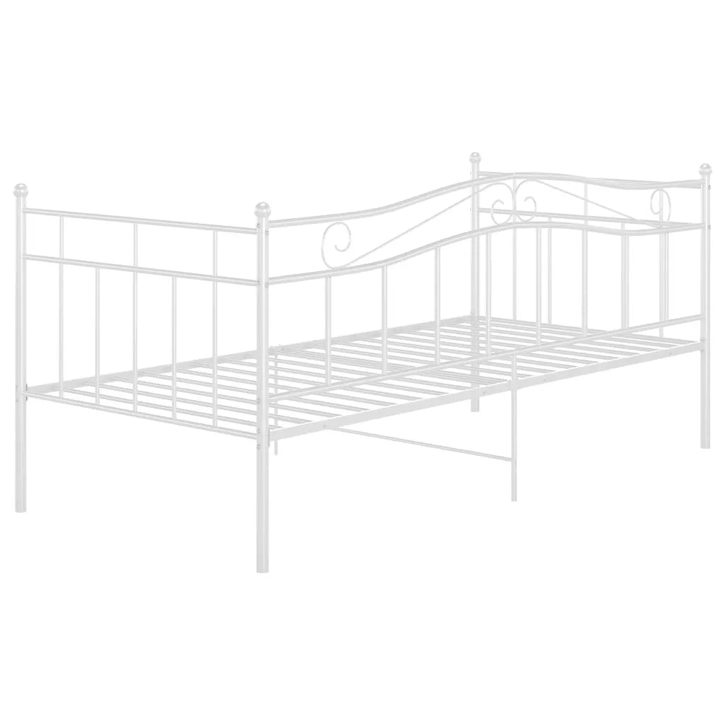 Telaio Divano letto | Sof¨¤ letto | Letto singolo Bianco in Metallo 90x200 cm