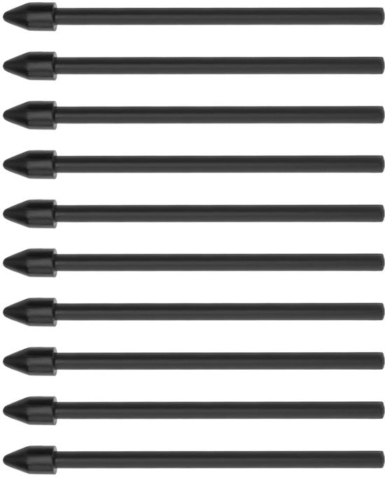 Punte per stilografica digitale 10 pezzi - Punti rotondi 0,35 mm - Compatibili con Lamy AL-Star EMR Z107/Z108 - Materiale plastico - Per superfici liscie/ruvide - Esperienza di scrittura migliorata - Punte per stilografica digitale
