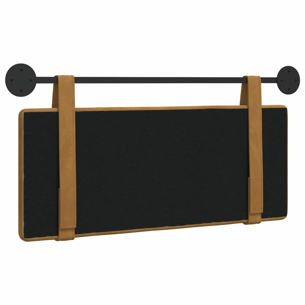 Testata appesa Marrone 110 x 55 x 5 cm Velluto 42031617