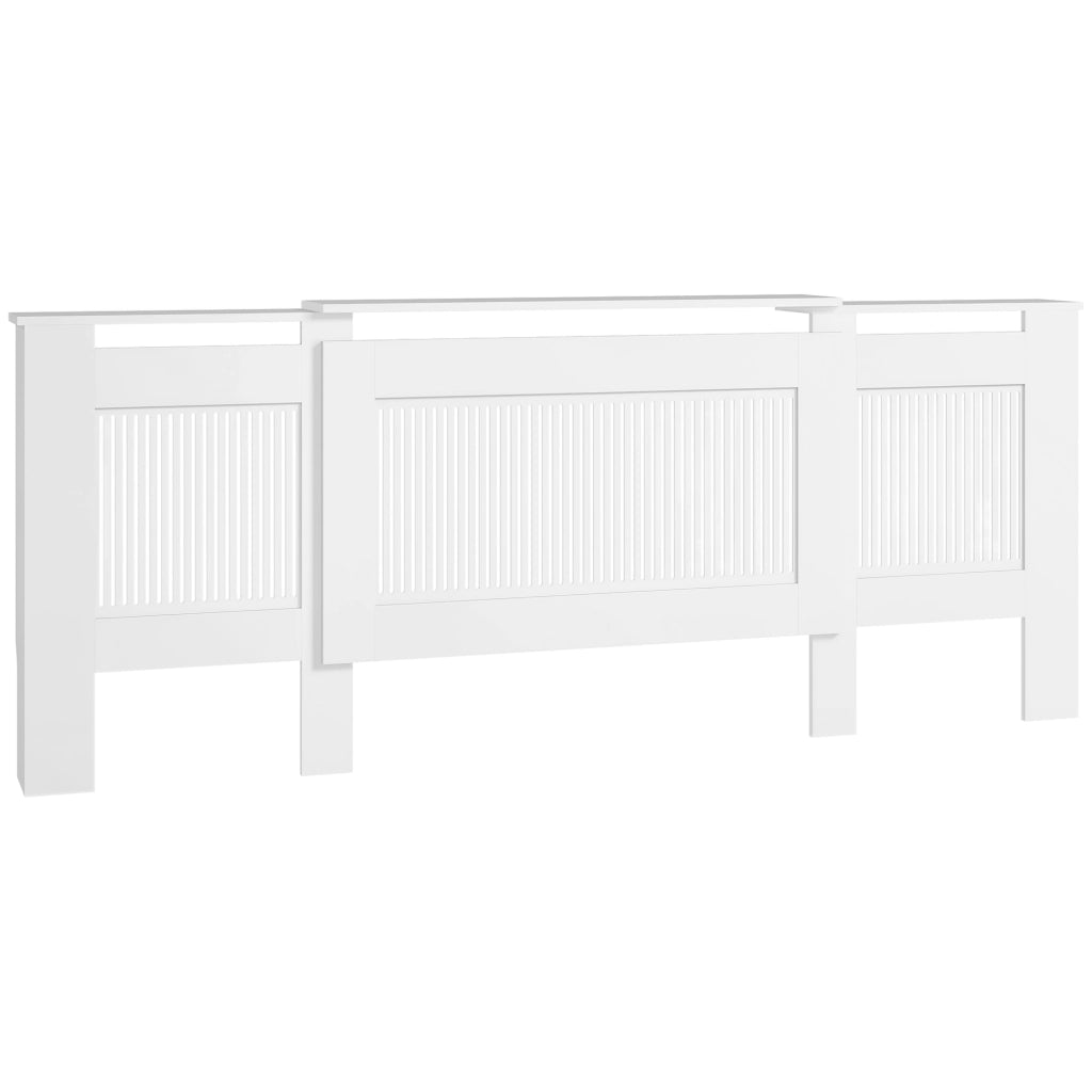 Copritermosifone ¨C Minimal ¨C Bianco, MDF, 125-201 cm
