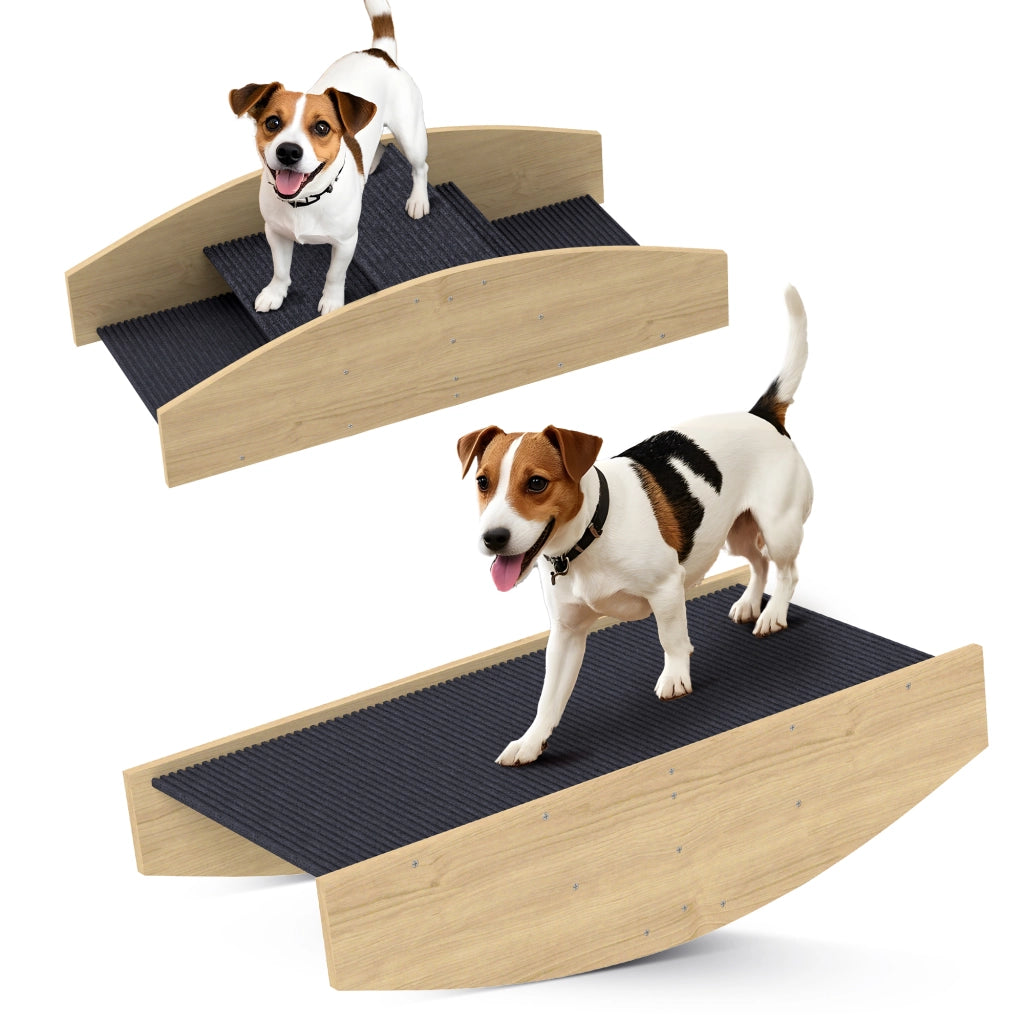 Gioco per Cani Agility 2 in 1 ¨C Minimal ¨C Legno 80x40 cm