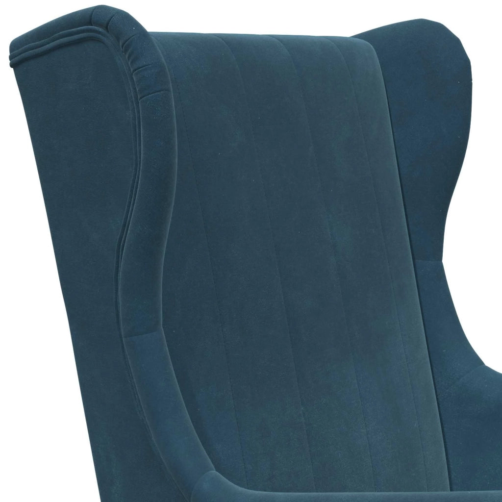 Poltrona Blu Velluto 42029945