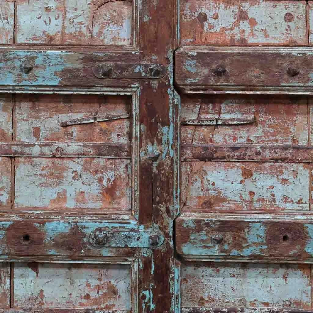 Porta in legno marrone 135x20x213h cm