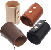 Accessorio per capelli 4 pezzi - Elastici per capelli - Supporto per coda di cavallo - Materiale PU - Moda e versatile - Dimensioni 13x6x1 cm