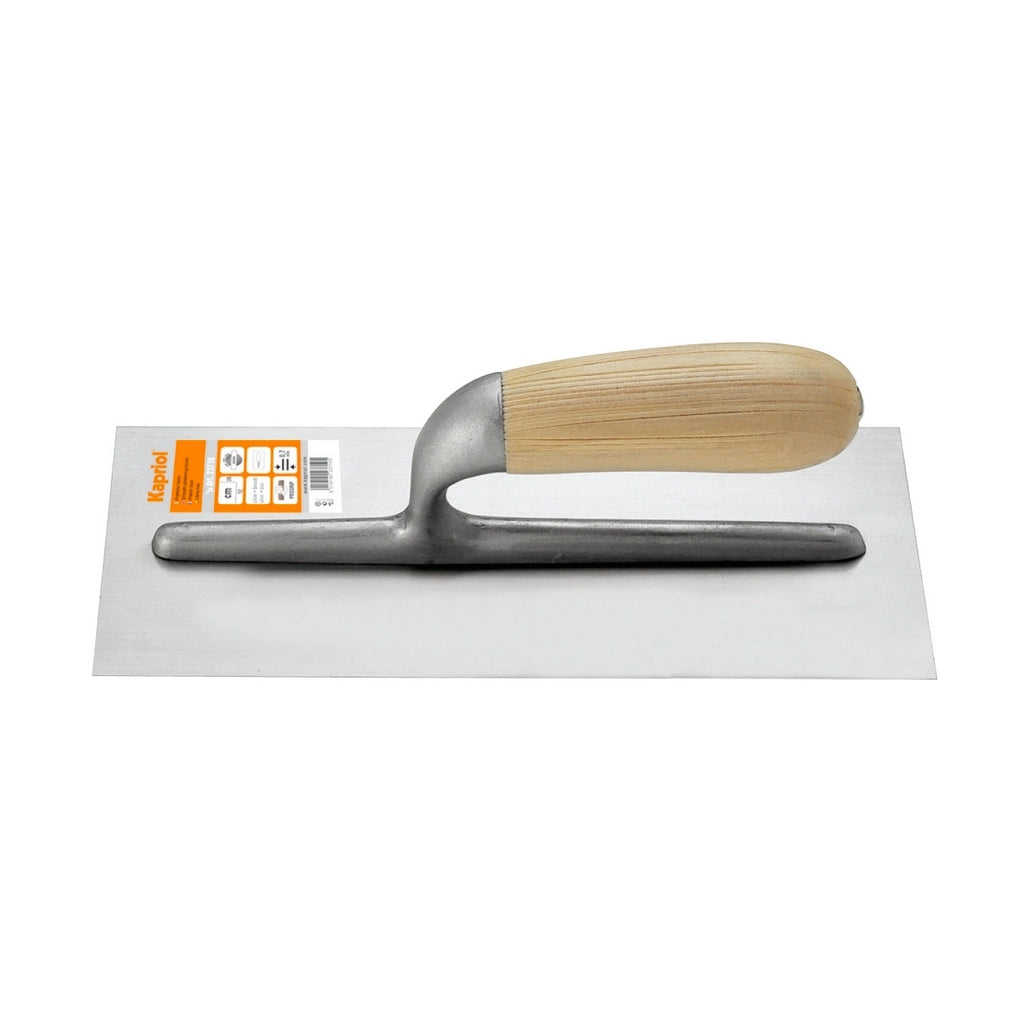 Frattone Kapriol liscio acciaio inox 12x28 cm