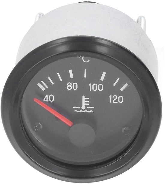 Termometro Acqua da 40 a 120°C - Alluminio - Preciso - Imbottigliato - Duraturo - Coperchio Vetrato - Thermometro