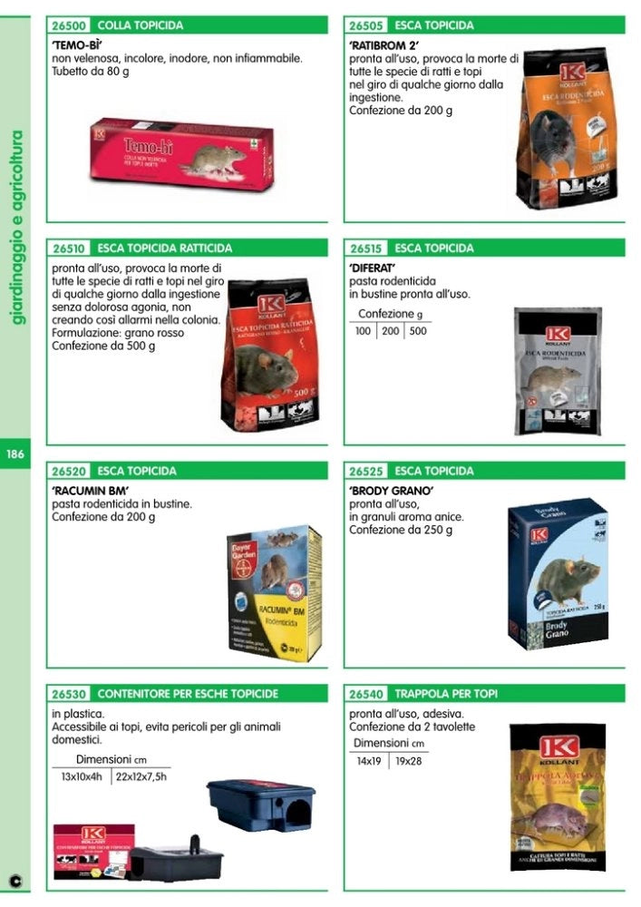 1pz contenitore esche topicide go-in small 13x10x4h cod:ferx.93375