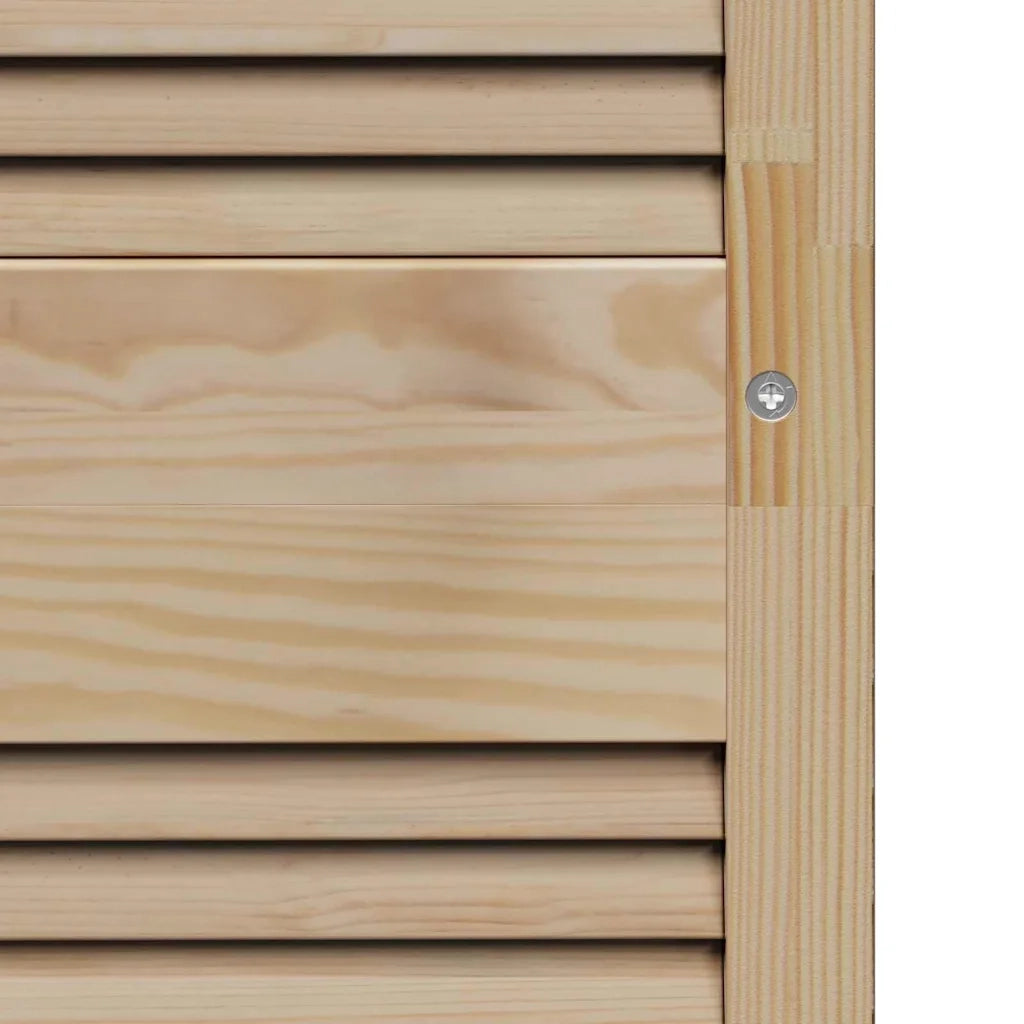 Porta per Armadio Naturale 140,5 x 2,1 x 59,5 cm Pino massello 42019264