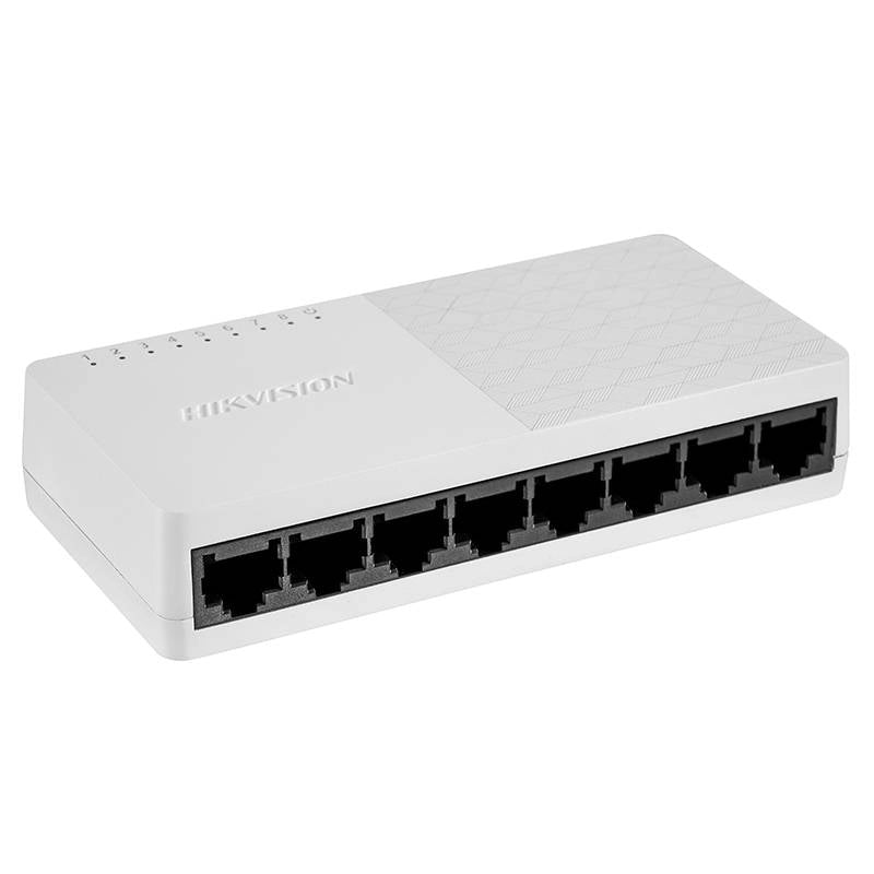 Hikvision DS-3E0508D-O Switch Gigabit 8 Porte RJ45 Unmanaged Plug & Play Desktop