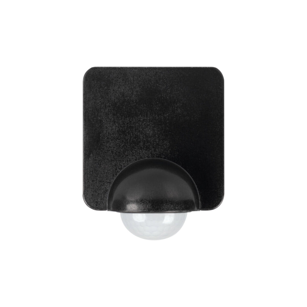 Sensore movimento esterno nero IP54 PIR Kanlux 37369