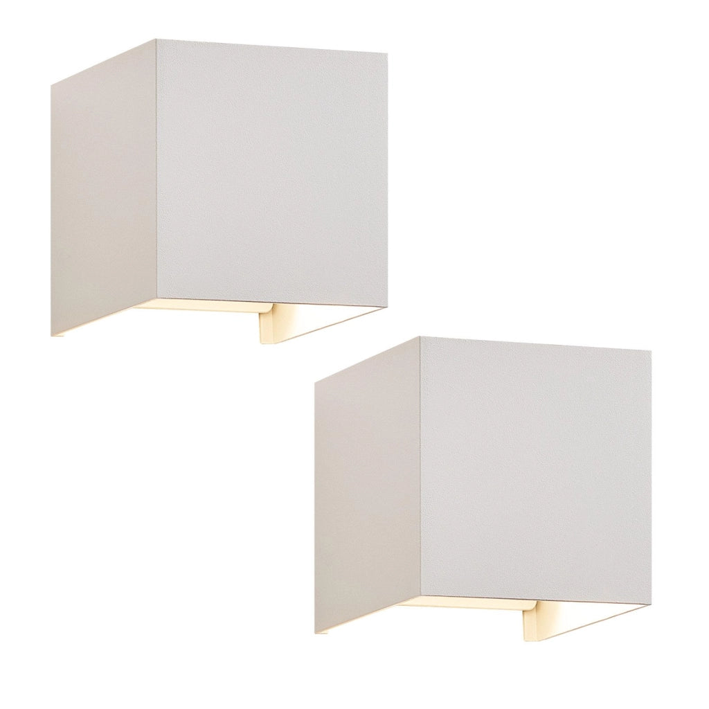 ZMH Lampada da parete a LED per interni 2ER lampada da parete per esterni luce moderna su e giù per il corridoio