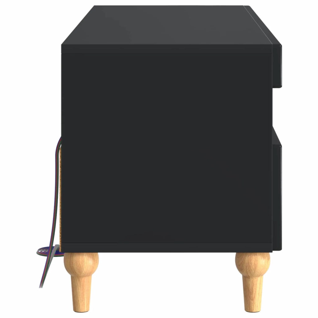 Mobile TV LED Nero Legno ingegnerizzato 896336