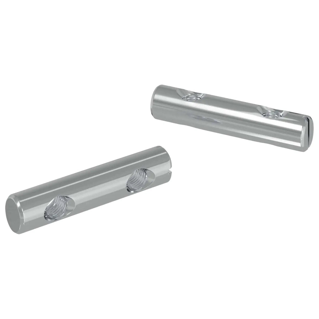 Dado 2 pcs Zincato 60 x 12 mm Ferro 864595
