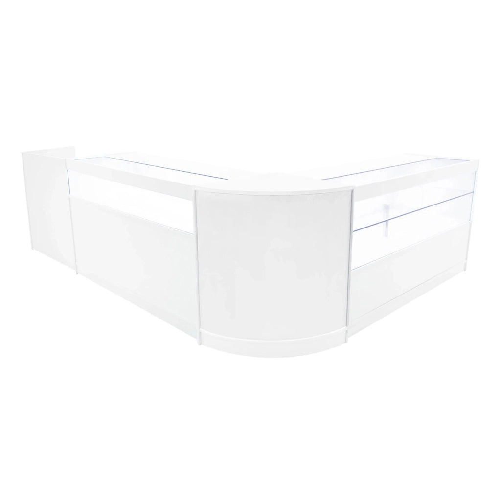 Set Banconi Bianco Gravity LED B1500 C1500 CM60 TB60 con Serratura