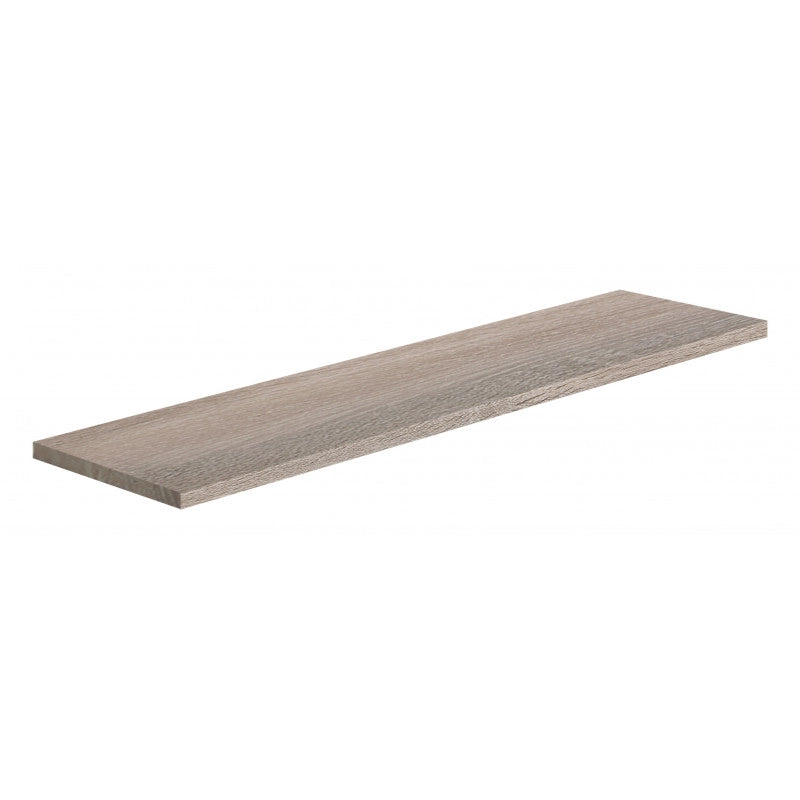 Mensola da Muro, Scaffale Legno, Mensola da Parete, Rovere Sagerau, 96x23,7x2,3 cm - Smart