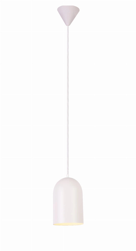 Candellux OSS lampada a sospensione bianca E27 Ø15cm