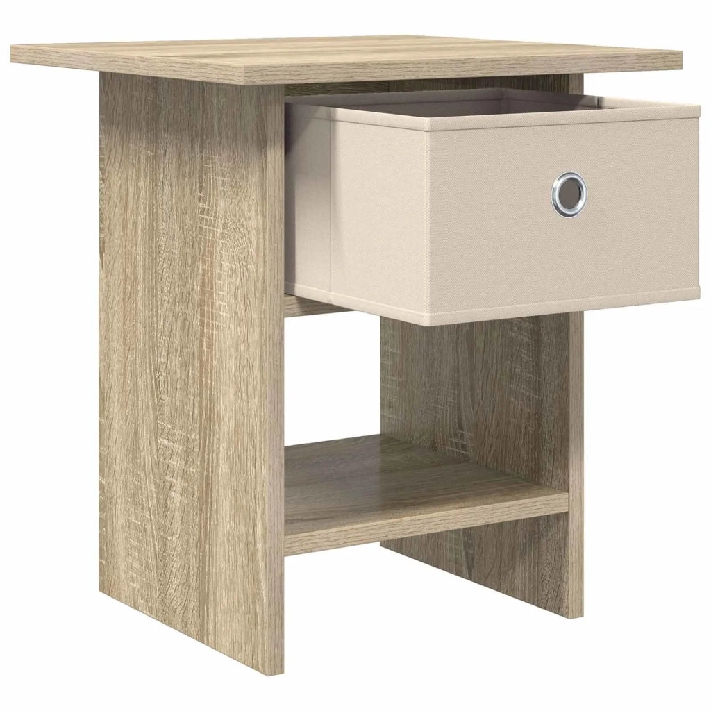 Comodino 2 pcs Rovere Sonoma 41 x 40 x 45 cm Legno multistrato 8000441