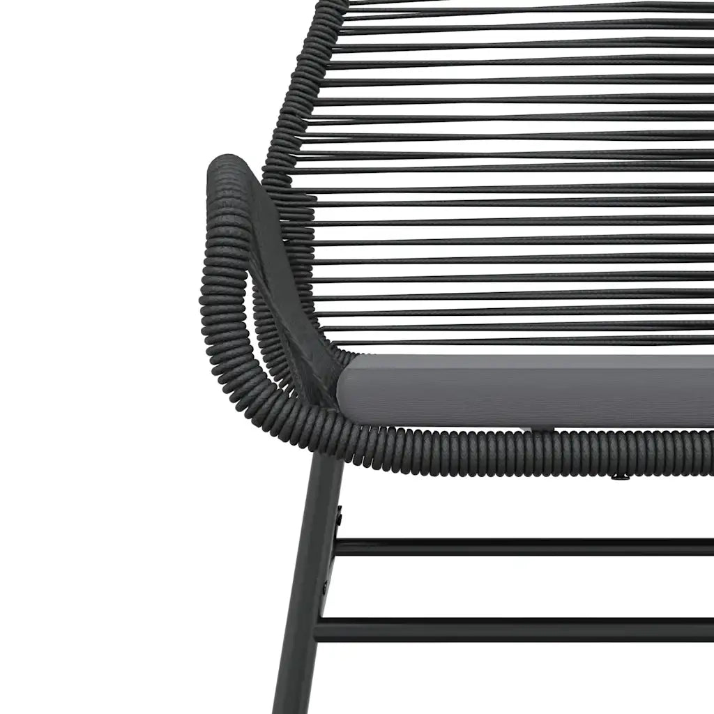 Set da Pranzo da Giardino con Cuscini 5 pz Polyrattan Vetro 3334467