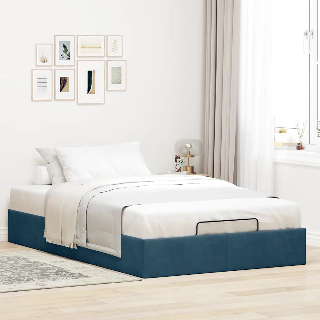 Struttura Letto Pouf Senza Materasso 120x200 cm Velluto