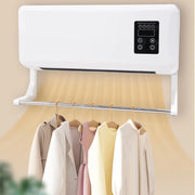 Trade Shop - Climatizzatore Con Asta Appendiabiti Condizionatore Controllo Aria Fredda/calda 2000w -