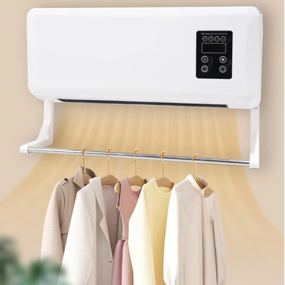 Trade Shop - Climatizzatore Con Asta Appendiabiti Condizionatore Controllo Aria Fredda/calda 2000w -